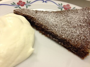 Kladdkaka - Recept från Hssons Skafferi