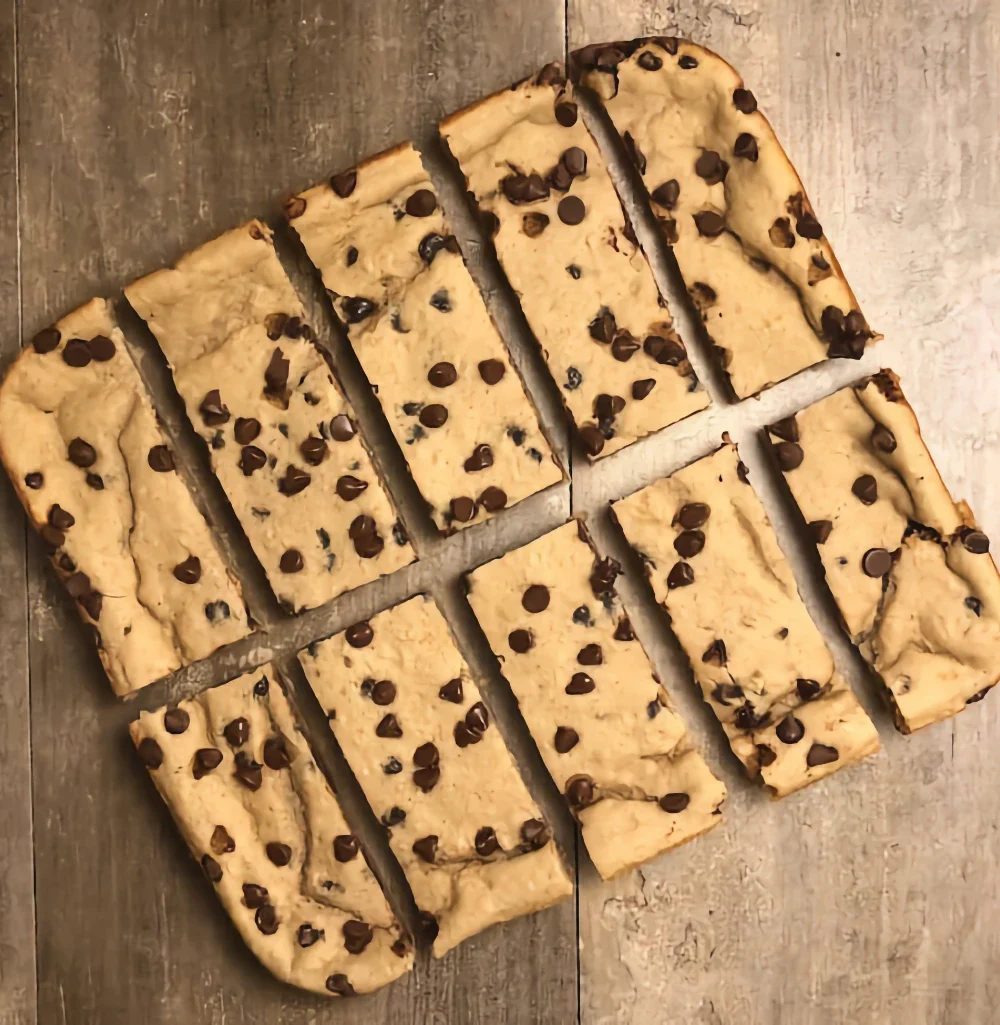 Chocolate chip cookie bars - Recept ur Hssons Skafferi