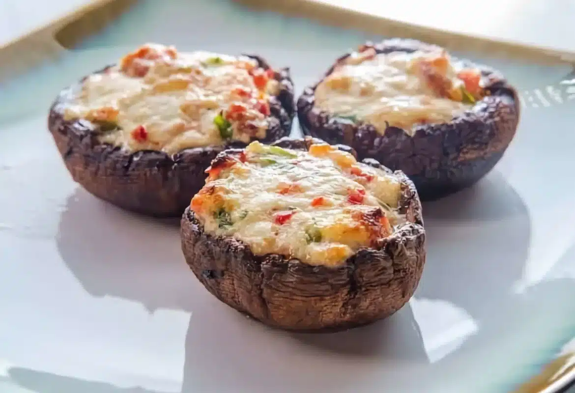 Chipotlefylld portabello - Recept ur Hssons Skafferi