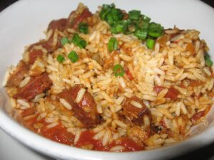 Jambalaya i crockpot - Recept från Hssons Skafferi